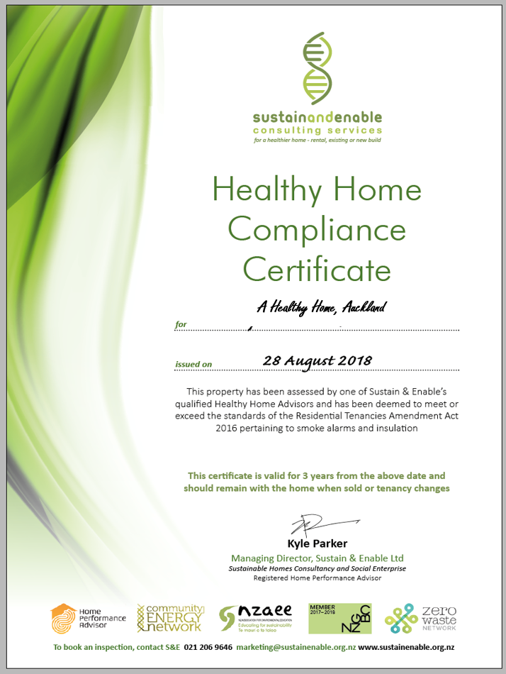New Zealand houses: A reality check Healthy Home Assessment